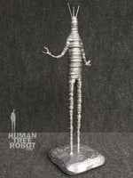 Sculpture: Robot C: 05 Bright Silver