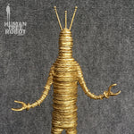 Sculpture: Robot C: 03 Bright Gold