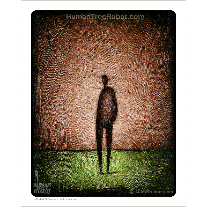 3006 - Matte Paper Print 8x10" - Horizon - Human 2