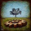 0054 Wood Panel Square - Promise And Ruin