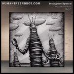 IG-0020 - Instagram Special - 12x12 Inch Wood Panel Print - Robot Marauders