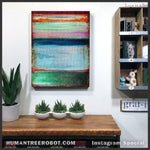 IG-0059 - Instagram Special - 18x24 Inch Wood Panel Print - Color Bars 2
