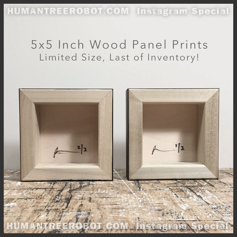 IG-0063 - 5x5 Wood Panel Print Set - LIMITED SIZE - Only available as IG Special