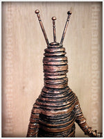 Sculpture: Robot C: 02 Copper Wash