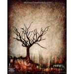 0002 Borderless Print - Drip Landscape - Dormant Tree 1