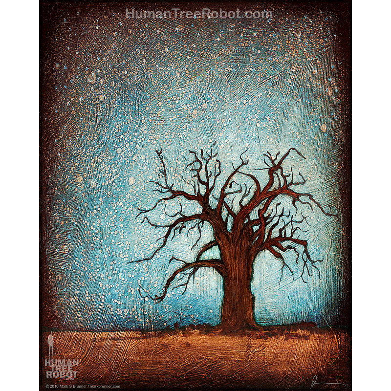 0016 Borderless Print - Baobab Stars