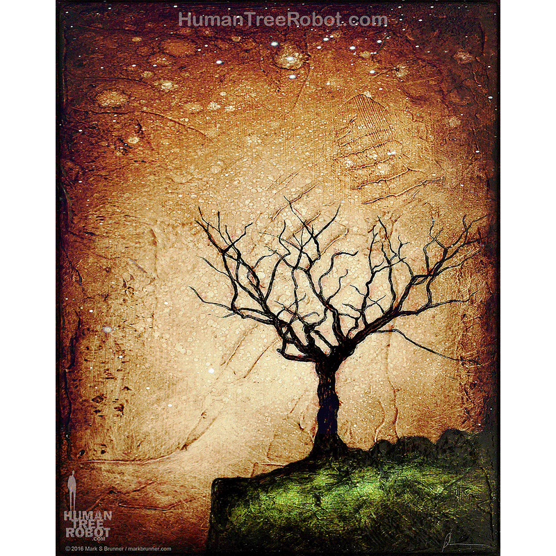 0063 Borderless Print - Solo Dormant Tree 4