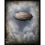 2000 Borderless Print - Airship - Clouds 1