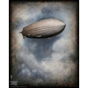 2001 Borderless Print - Airship - Clouds 2