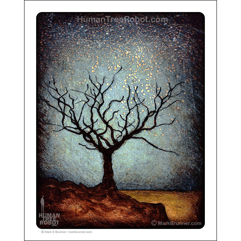 0060 Matte Paper Print 8x10" - Horizon Dormant Tree 8