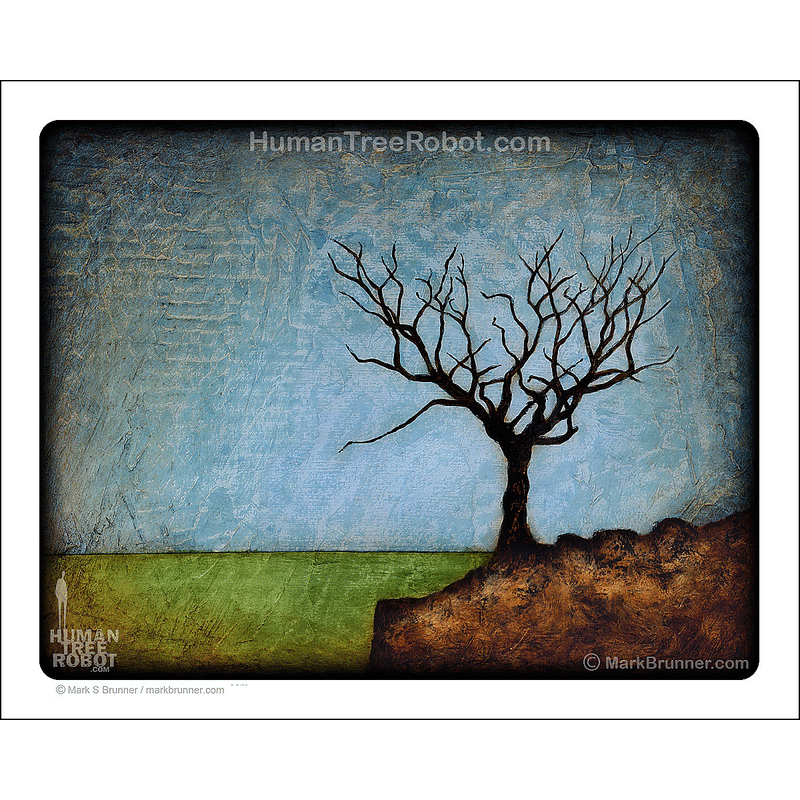 0062 Matte Paper Print 8x10" - Horizon Dormant Tree 10