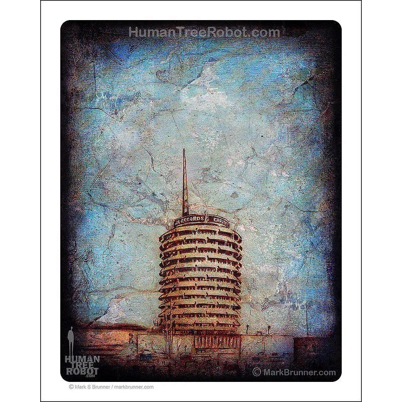 5000 - Matte Paper Print 8x10" - Architecture - Hollywood Series - Capitol Records