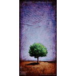 0015 Wood Panel Rectangle - Hilltop Tree Solo