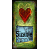 4007 Wood Panel Rectangle - Hearts And Headlines - Sizable Paradox
