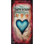4013 Wood Panel Rectangle - Hearts And Headlines - You're In Luck