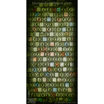 4021 Wood Panel Rectangle - We XO 4, Yellow Green