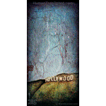 5006 Wood Panel Rectangle - Architecture - Hollywood Sign