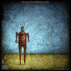 1013 Wood Panel Square - Horizon Robot B 1