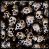 8000 Wood Panel Square - Skulls - Pile 1