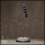 Sculpture: Gear Flower: 5 inch, Blue